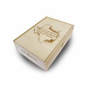 Small Texas Wood Box